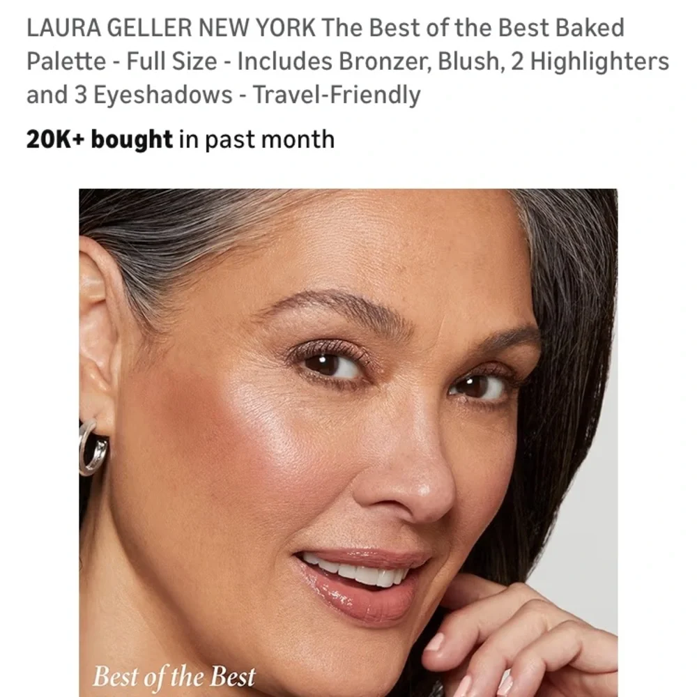 Laura Geller Baked Palette - Bronze, Pink, Cream